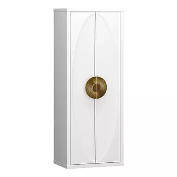 Пенал OPADIRIS Ибица, белый/золото, подвесной