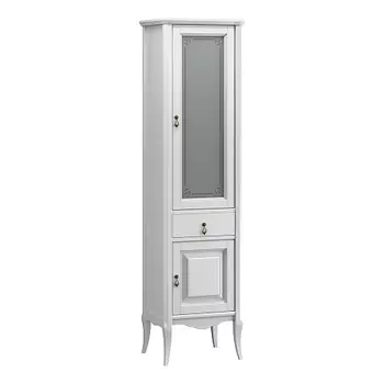 Пенал OPADIRIS Лоренцо, белый матовый, левый