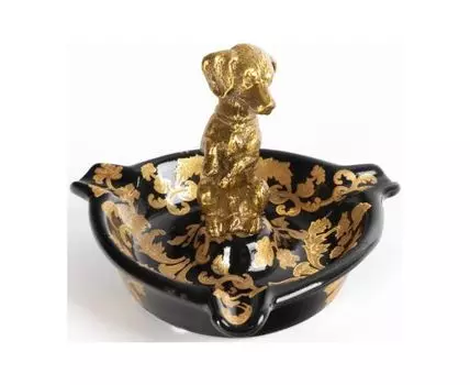 Пепельница с собачкой