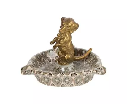 Пепельница с собачкой