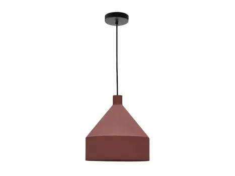 Peralta Подвесной светильник из металла с терракотовой окраской D30 см