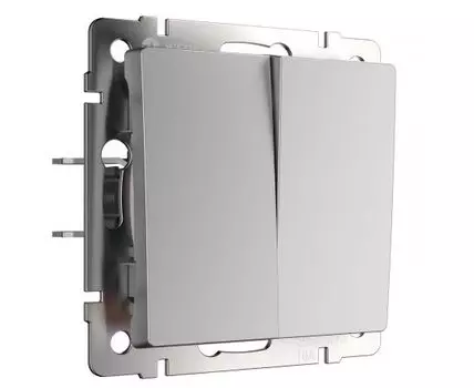 Перекрестный переключатель двухклавишный Werkel