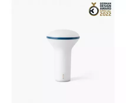 Переносная лампа Buddy бело-синяя 3W