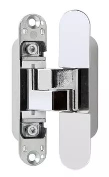 Петля скрытой установки Матовый хром