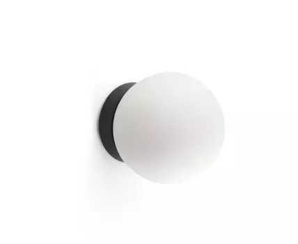 PING Черный настенный/потолочный светильник