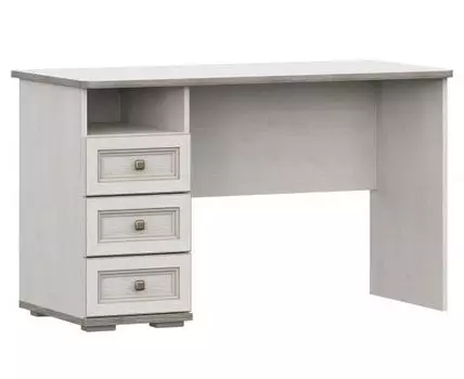 Письменный стол Александрия (75, 59, Прямые, Светлое дерево, 125)