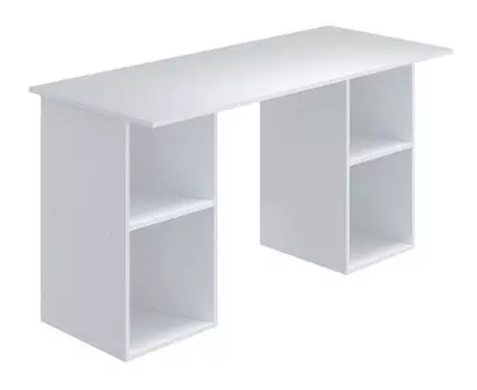 Письменный стол Юнит (74, 60, Стандарт, Прямые, Белый, 140)