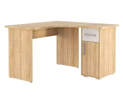 Письменный стол Лайт-1У (75, 120, Угловые, Белый, 120)