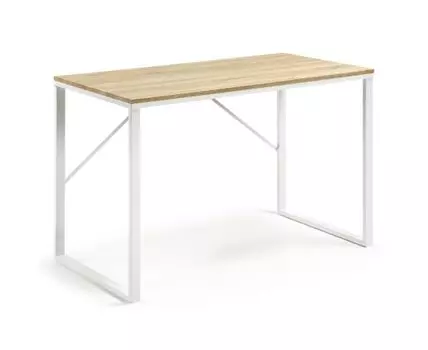 Письменный стол Lisbet 120x60 металл белый