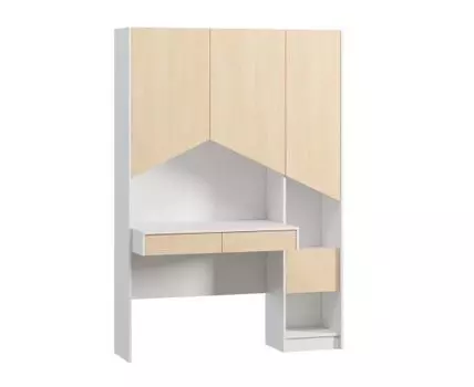 Письменный стол Пенни-2 White Plywood