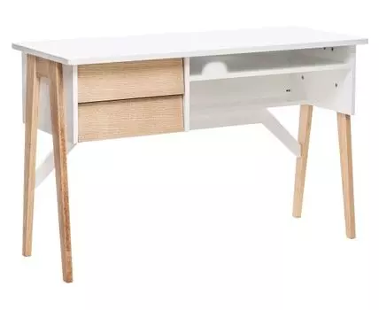 Письменный стол Сканди (76, 50, Прямые, Светлое дерево, 120)