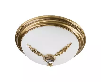 Плафоньер Bellagio (золотистый)