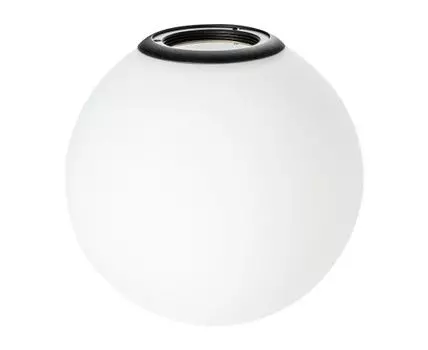 Плафон с черным металлическим кольцом для трека PRO Lightstar Teta