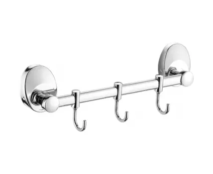 Планка с крючками для полотенец FASHUN A1615-3, хром