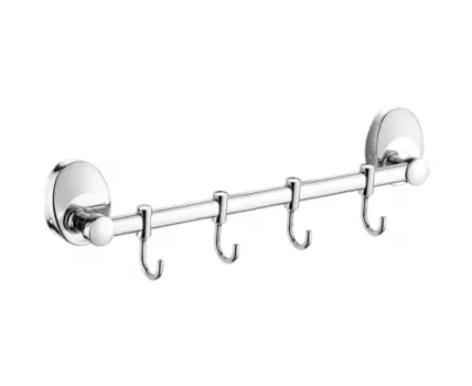Планка с крючками для полотенец FASHUN A1615-4, хром