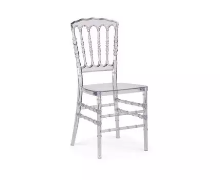 Пластиковый стул Chiavari 1 clear white