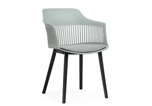 Пластиковый стул Crocs light green / black