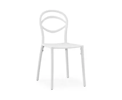 Пластиковый стул Simple white
