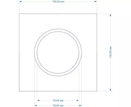 Платформа для установки светильников KZ-2-7 DesignLed