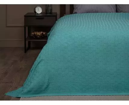 Плед Ассаи бирюза