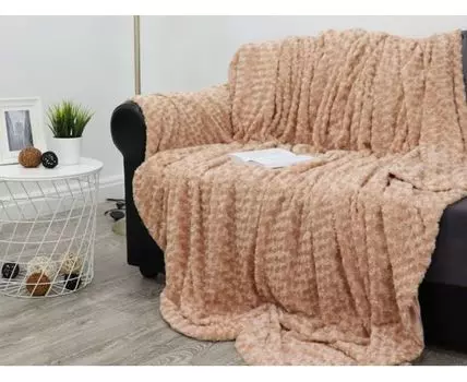 Плед Беллес (Бежевый)