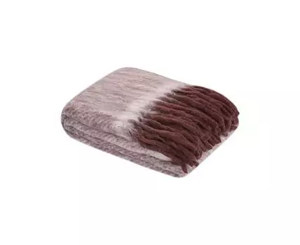 Плед (бордовый, 130)