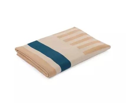 Плед из хлопка с рисунком Tulip garden Terra