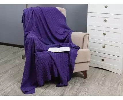 Плед Примо фиолет