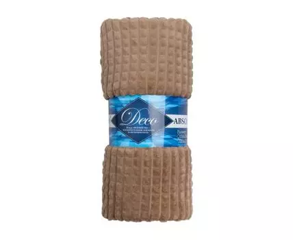 Плед Серо-бежевые ромбы