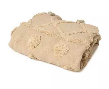 Плед Tanger 240х220 бежевый, TRC-TH-26_240