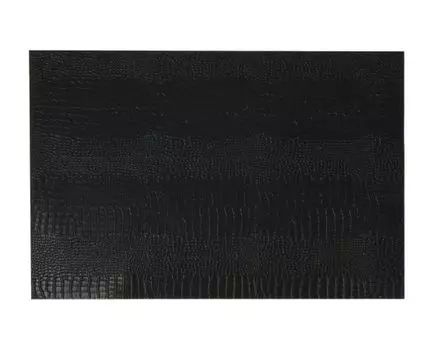 Плейсмет Leather Black (Черный, 45)