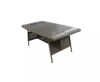 Плетеный стол OPAL 150 см (Бежевый, 80)