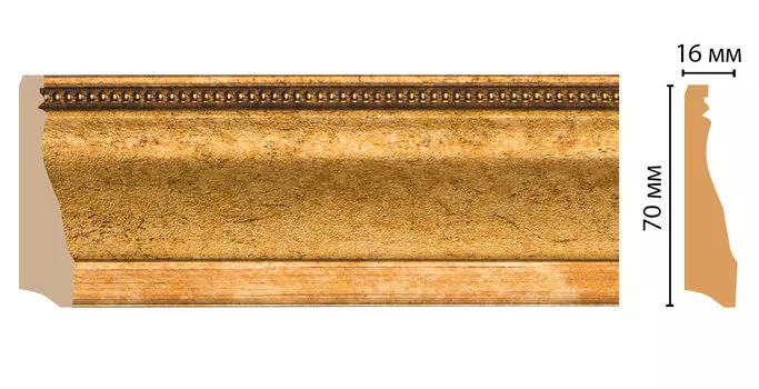 Плинтус напольный DECOMASTER 193-58 (70*16*2400мм)