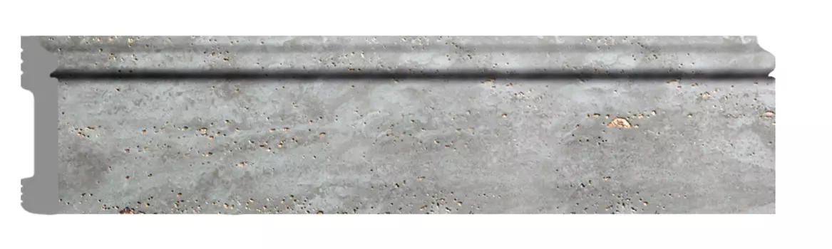 Плинтус напольный DECOMASTER D005-1629G ДМ (79*13*2400мм)