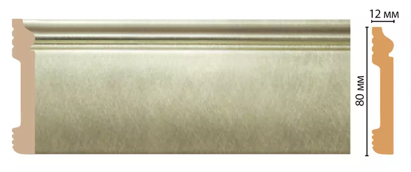 Плинтус напольный DECOMASTER D005-373ДМ (79*13*2400мм)