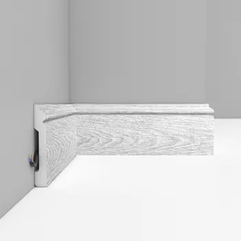 Плинтус напольный DECOMASTER D005-84ДМ (79*13*2400мм)