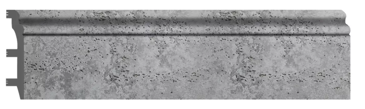 Плинтус напольный DECOMASTER D232-1629ДМ (100*22*2400 мм)