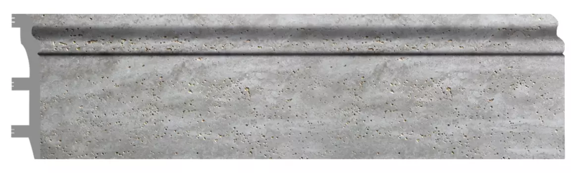 Плинтус напольный DECOMASTER D232-1629G ДМ (100*22*2400 мм)