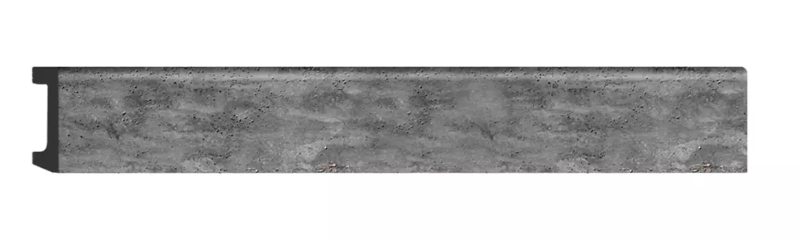 Плинтус напольный DECOMASTER D234-1632G ДМ (58*16*2400 мм)