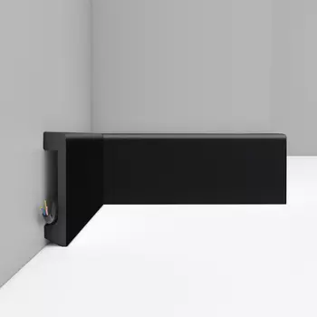 Плинтус напольный DECOMASTER D235-116 (80*17*2400мм) черный