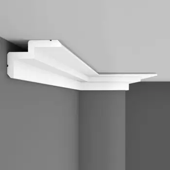 Плинтус потолочный DECOMASTER D390 ДМ (61*101*2000 мм)