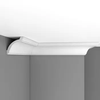 Плинтус потолочный гладкий DECOMASTER 96020 (85*85*2400мм)