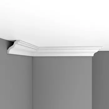 Плинтус потолочный гладкий DECOMASTER 96105 (60*60*2400мм)