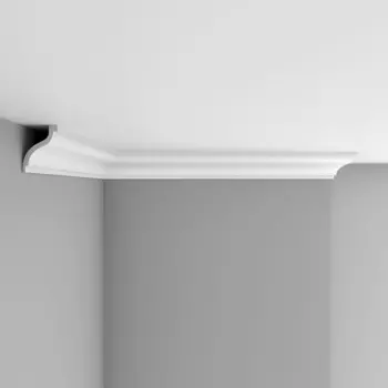 Плинтус потолочный гладкий DECOMASTER 96212 (70х50х2400мм)