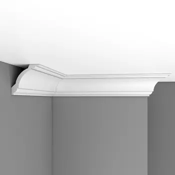 Плинтус потолочный гладкий DECOMASTER 96620 (84*80*2400мм)