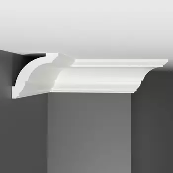 Плинтус потолочный гладкий DECOMASTER A100 (71*71*2000мм)