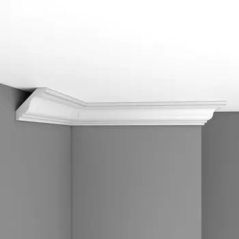 Плинтус потолочный гладкий DECOMASTER DP-336 (65*65*2400мм)