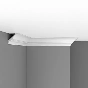 Плинтус потолочный гладкий DECOMASTER DP-366 (100*105*2400мм)