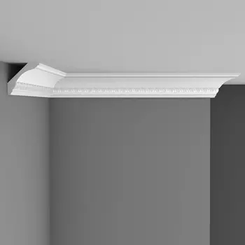 Плинтус потолочный с рисунком DECOMASTER D100BДМ (69*69*2000мм)