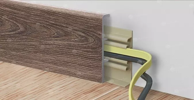 Плинтус Rico Concept 80 Дуб фисташковый